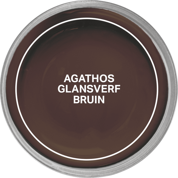 Ontoegankelijk eend Afleiding Agathos Glansverf High Solid 750ml Bruin (outlet) – Paintdiscount.nl