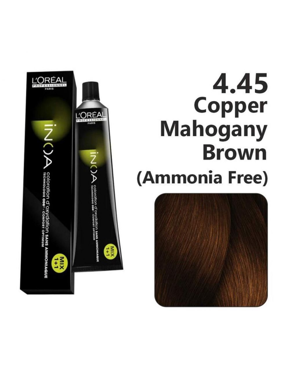 Buy LOréal Professionnel Inoa Mochas Permanent Hair Dye 58 Light Mocha  Brown 60g  India