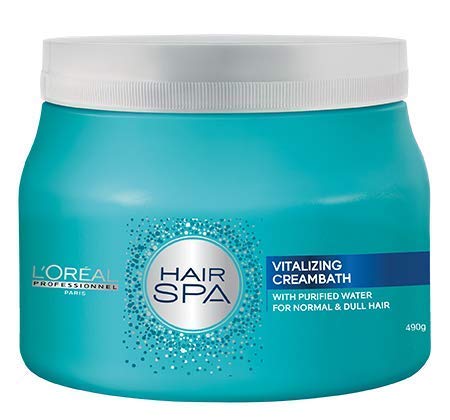 Buy Vitalizing Creambath Hair Spa by Loreal along with Vitamin E Ampules  490gm  Lowest price in India GlowRoad