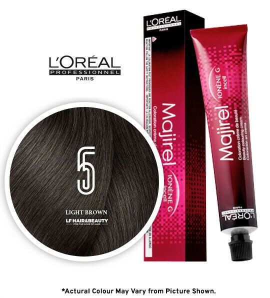LOreal Professionnel Inoa Hair Colour No 5 Light Brown 60g  Janvi  Cosmetic Store