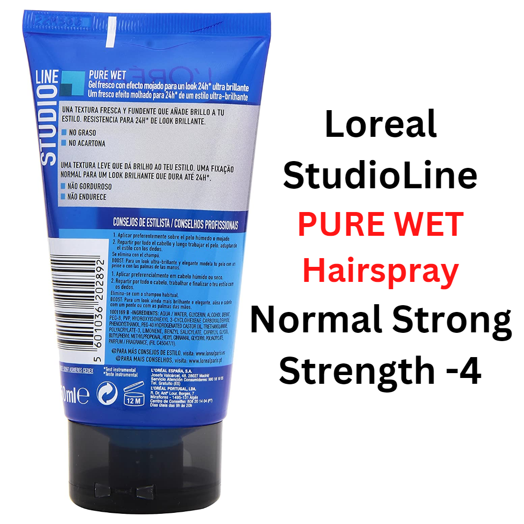 L'Oréal Paris Studio Line Pure Wet Gel No 4 - Prokare