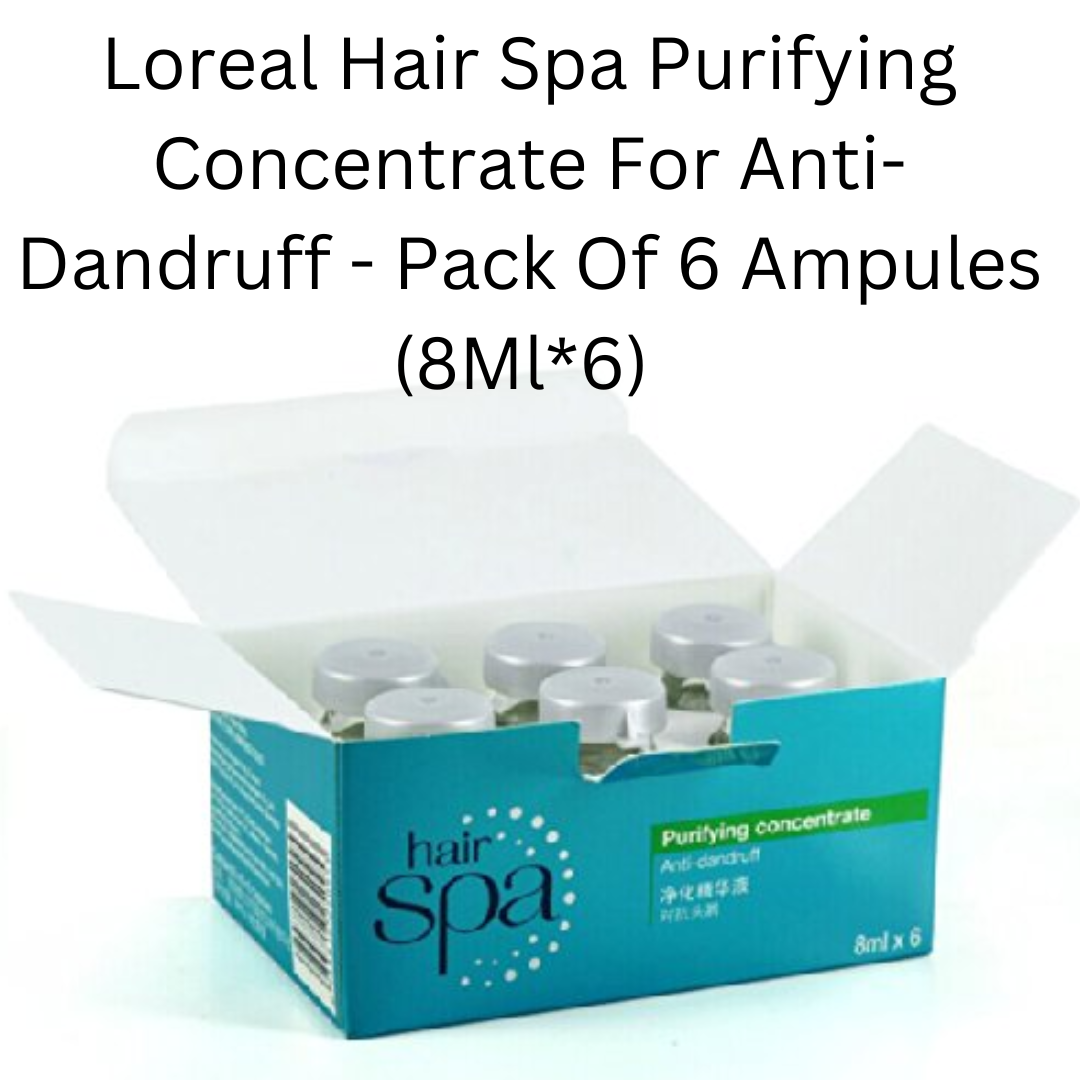 LOREAL PROFESSIONNEL PARIS HAIR SOA PURIFYING CONCENTRATE ANTI DANDRUFF  8ml6  CosMedPlanet