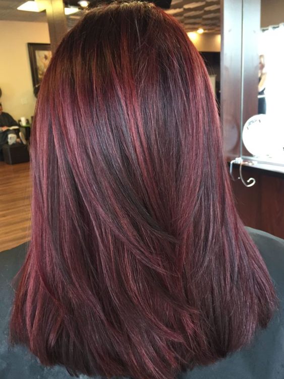 inoa hair color burgundy