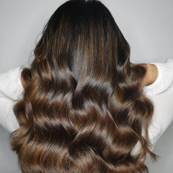 Ramgore on Twitter Transform From Light Copper To Mocha Blonde Highlight   Haircut amp Color by Me haircolor haircut highlights balayage  salon beautiful waves style To book an appointment call on 7208999911