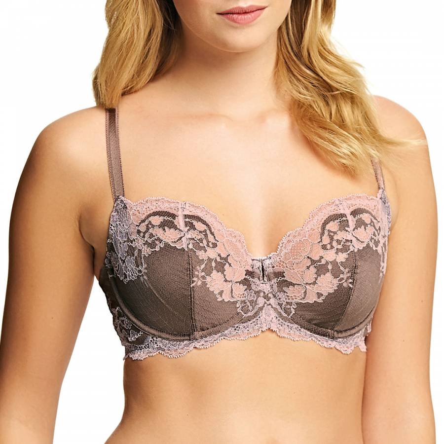 Lace Affair T-Shirt Bra in Rose Dust/Angel Wings