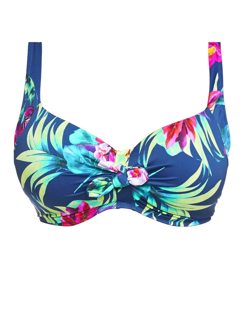 Sea Level Wildflower G-Cup Cross Front Bikini Top – Melmira Bra & Swimsuits