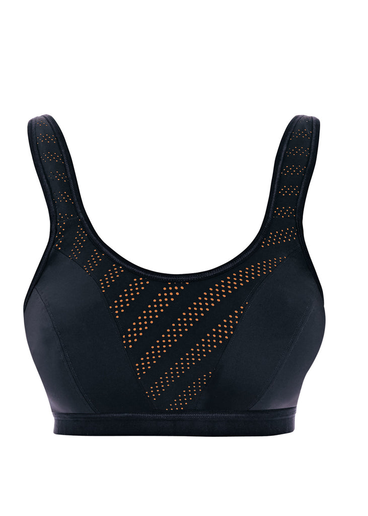 Freya Active Moulded Crop Top Sports Bra in Indigo - Victoria's Little Bra  Shop