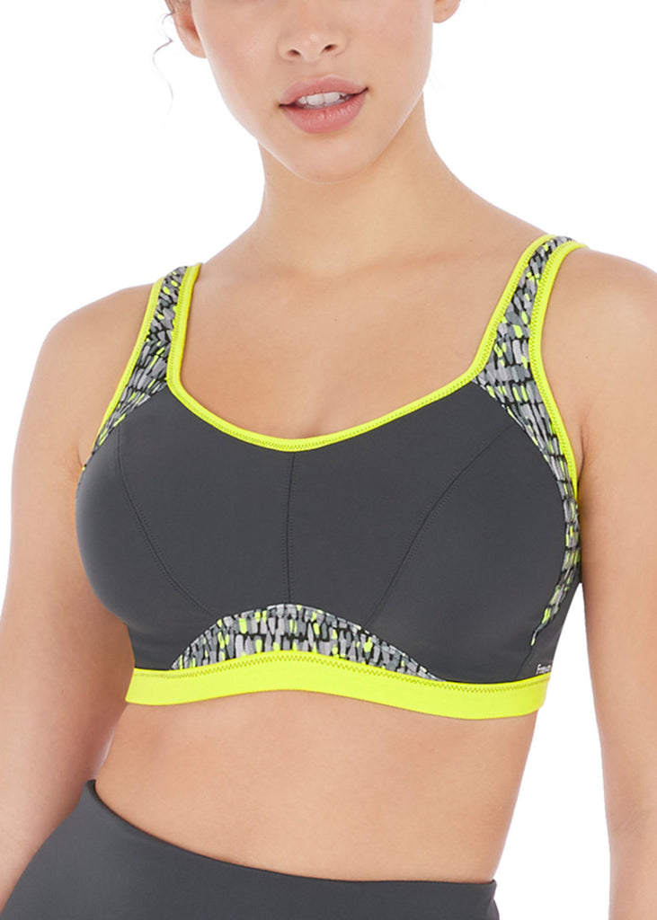34F - Freya Active Epic Moulded Crop Top Sports Bra (4004)