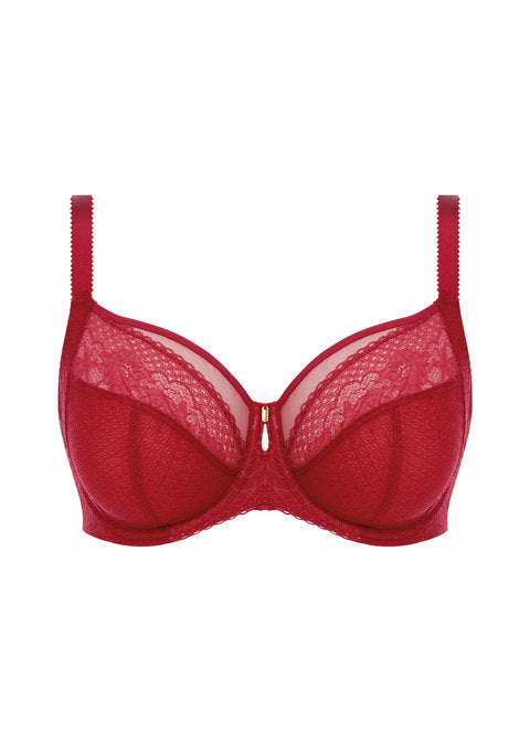 Générique Lingerie Large Size Bra Red Floral Cup F A Underwire - Red - 46F  : : Fashion