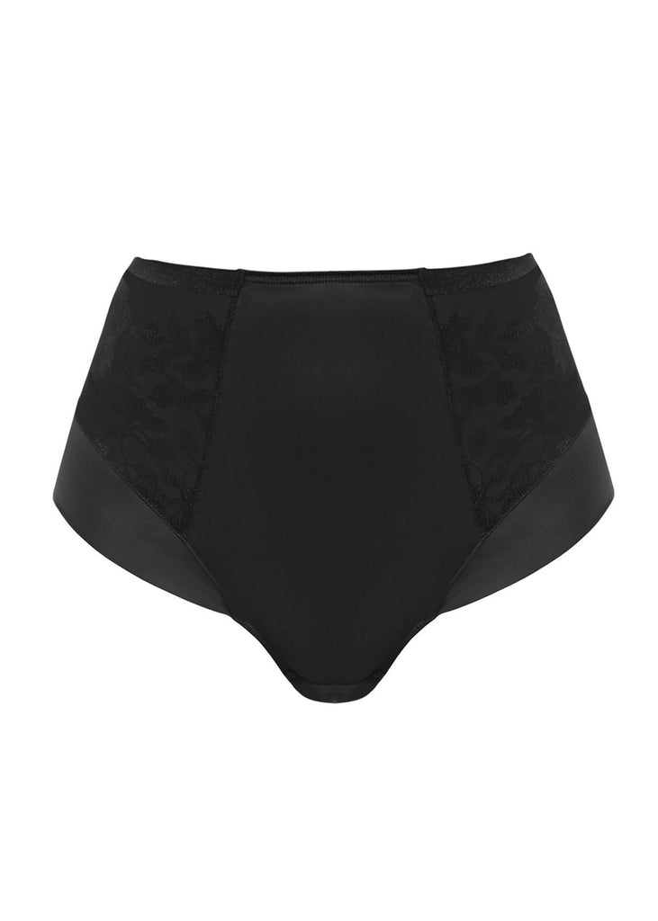 Fusion High Waist Brief - Black – Leia Lingerie