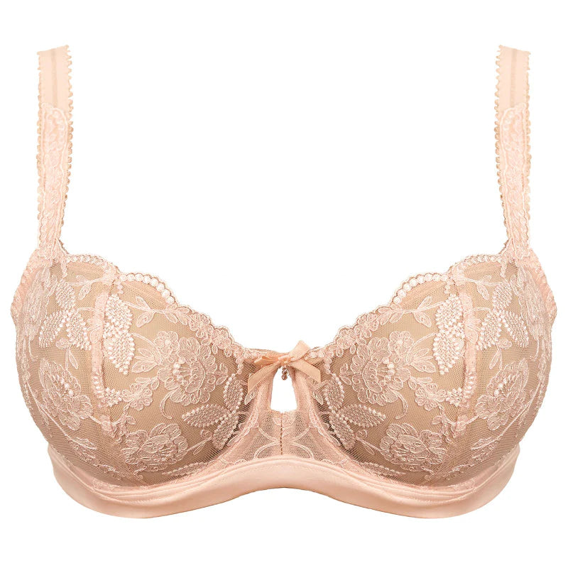 Buy Fantasie Angelina Vertical Seam Bra, 34G, Cafe Blush Online at  desertcartSeychelles