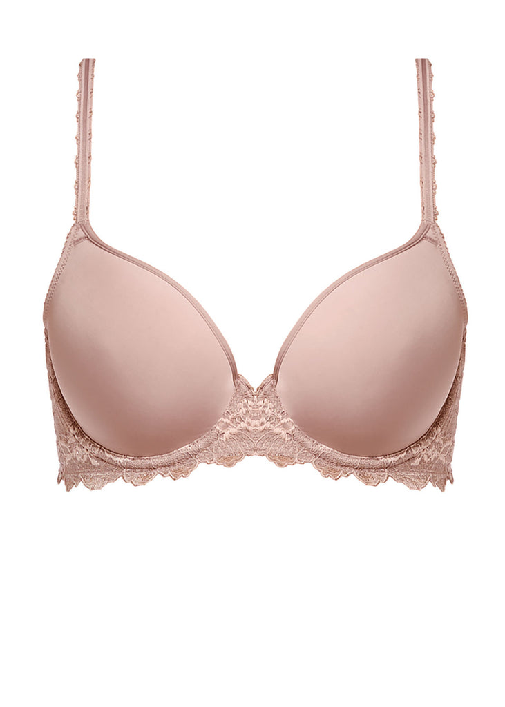 Lace Perfection Gardenia Plunge Bra from Wacoal