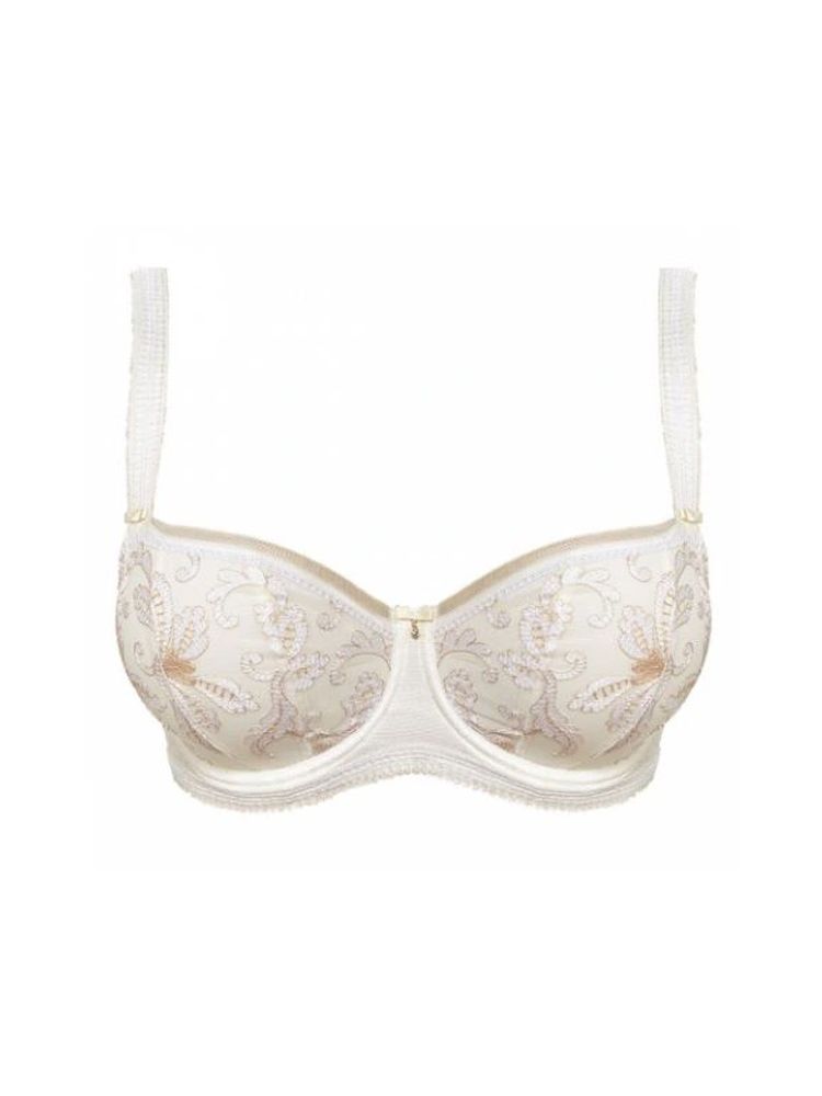 Is my band too tight or cup too small? 32E - Freya » Daisy Lace Padded Half  Cup Bra (5133)