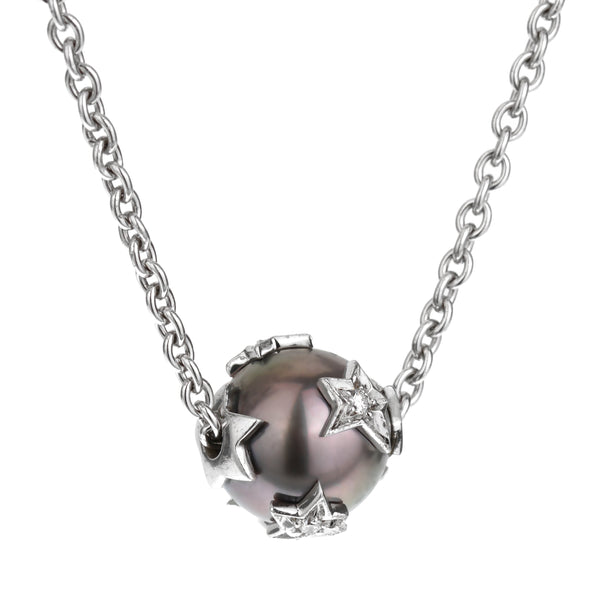 Louis Vuitton Petite Fleur Flower White Gold Necklace – Opulent Jewelers