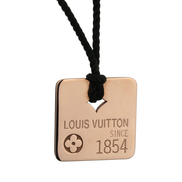 Louis Vuitton, Accessories, Louis Vuitton Authentic Dog Tag Locket  Necklace