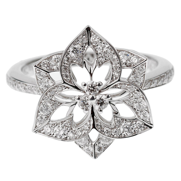 Louis Vuitton Petite Fleur Flower White Gold Necklace – Opulent Jewelers