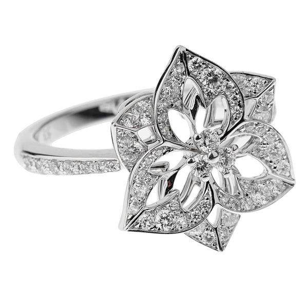 Louis Vuitton Petite Fleur Flower Diamond Ring