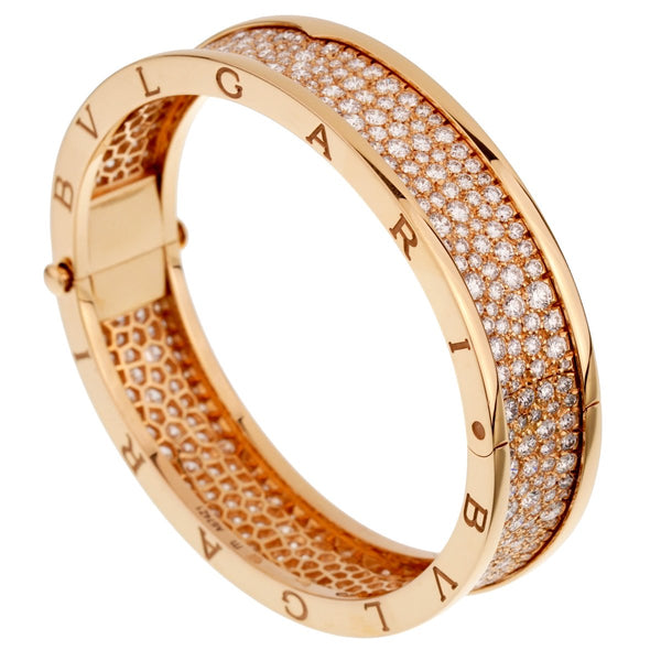 Bvlgari Bzero1 Pave Diamond Bangle