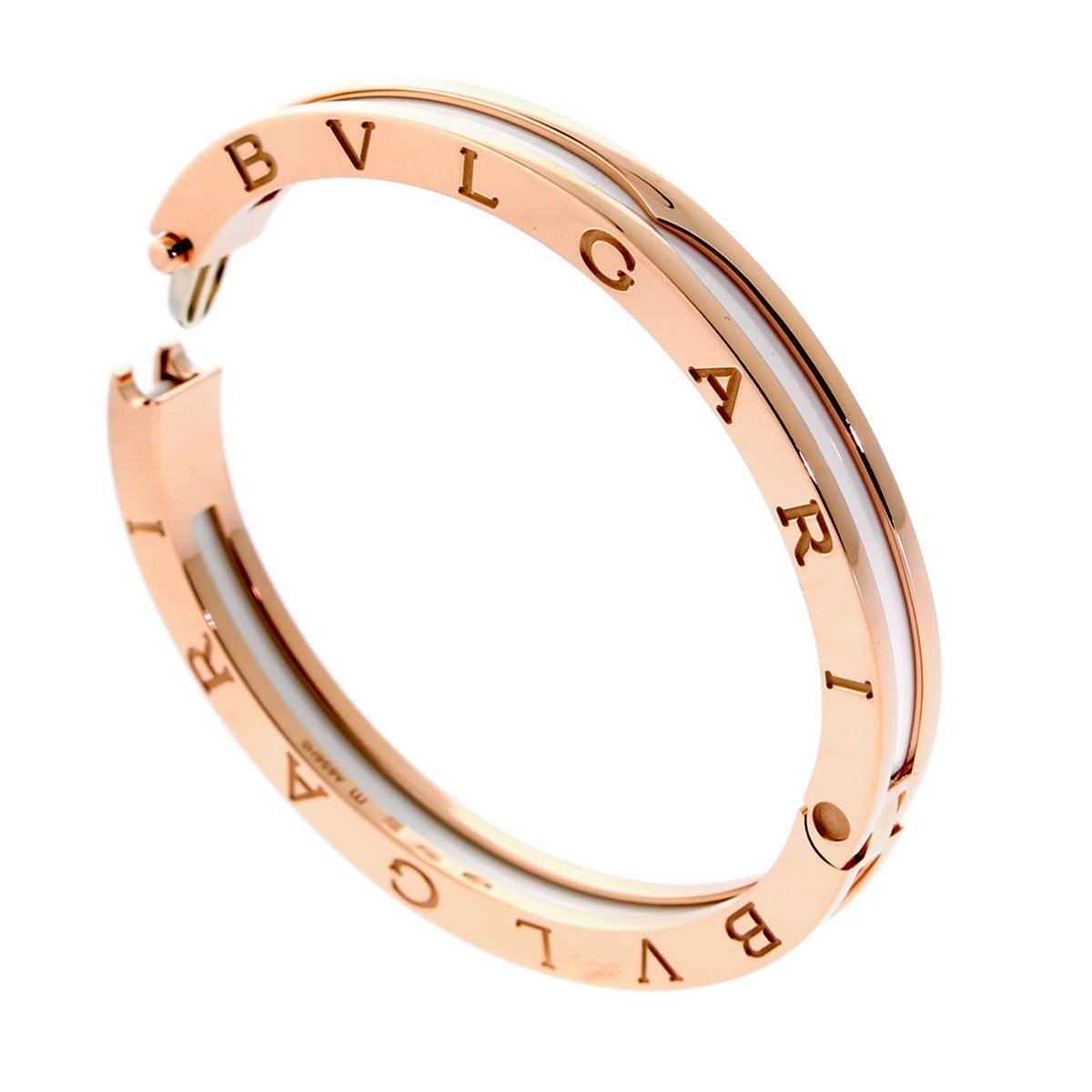 Bulgari Bzero1 Rose Gold Bangle Bracelet – Opulent Jewelers