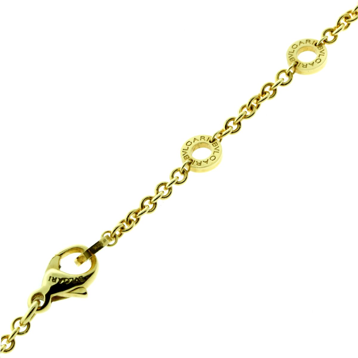 Bulgari Cicladi Yellow Gold Necklace – Opulent Jewelers
