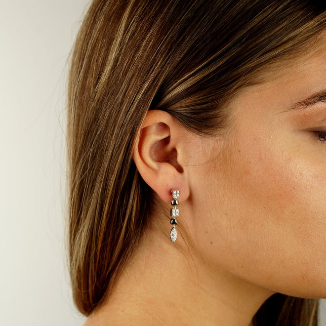 Bvlgari Lucea White Gold Diamond Drop Earrings – Opulent Jewelers
