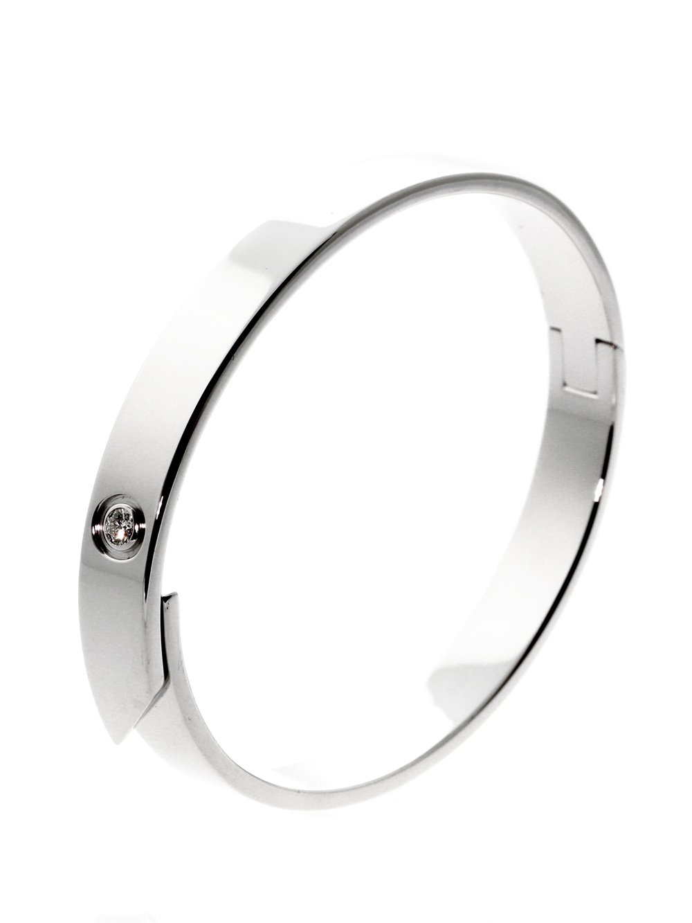 Cartier Diamond Anniversary Bangle Bracelet – Opulent Jewelers