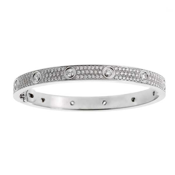 Cartier Gold And Diamond Love Bracelet Available For Immediate