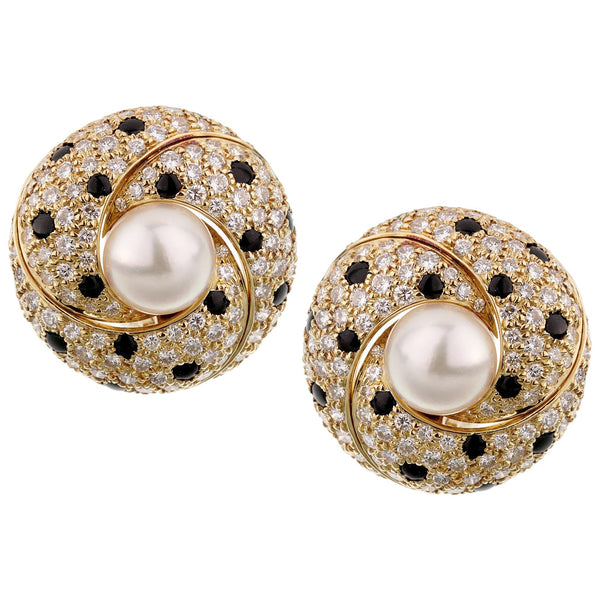 Louis Vuitton Diamond Studs Gold Earrings – Opulent Jewelers