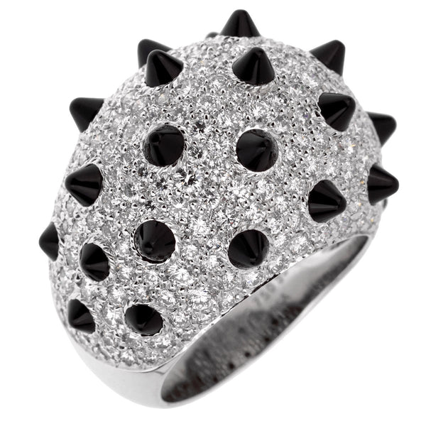 Louis Vuitton Diamond White Gold Ring – Opulent Jewelers