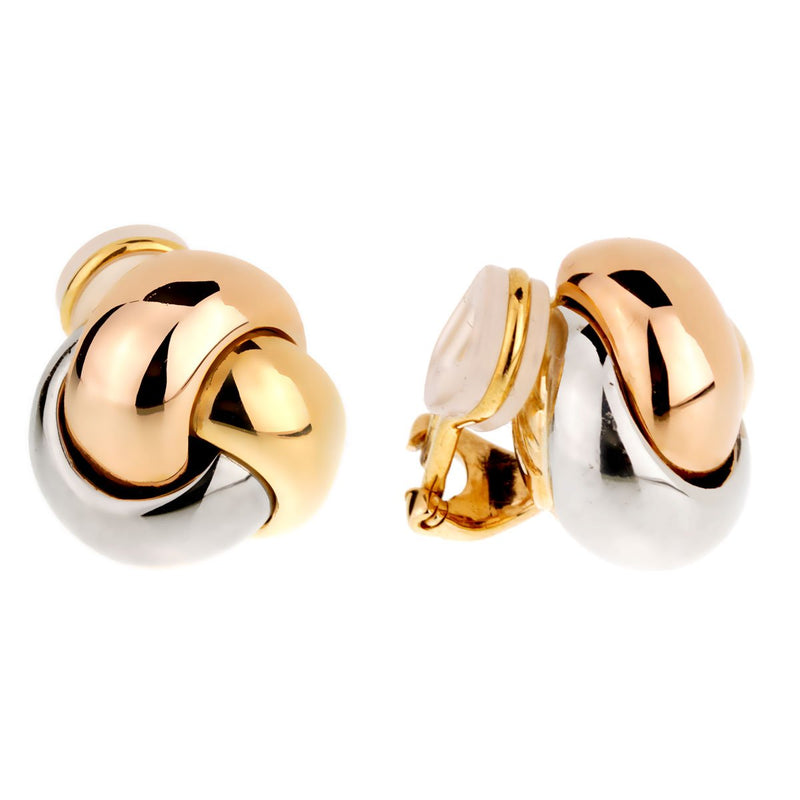 cartier love knot earrings