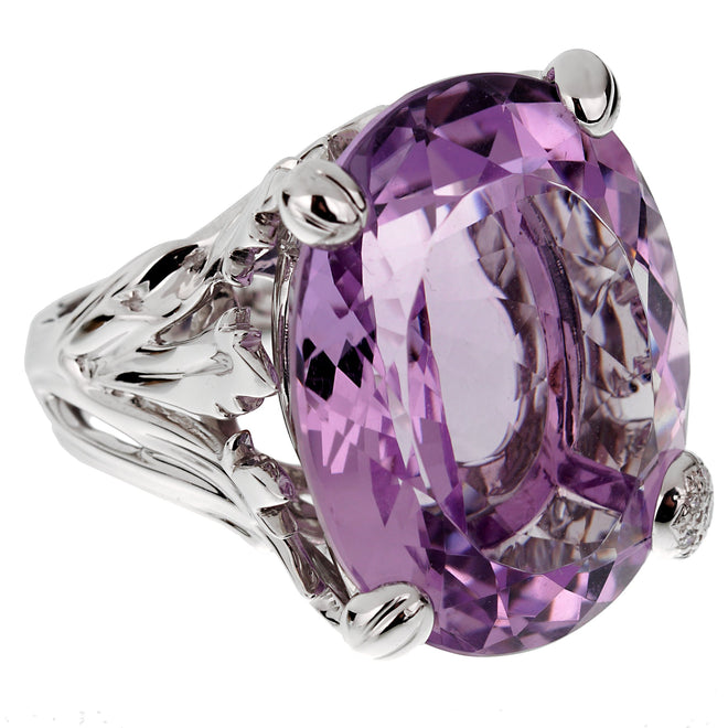 dior amethyst ring