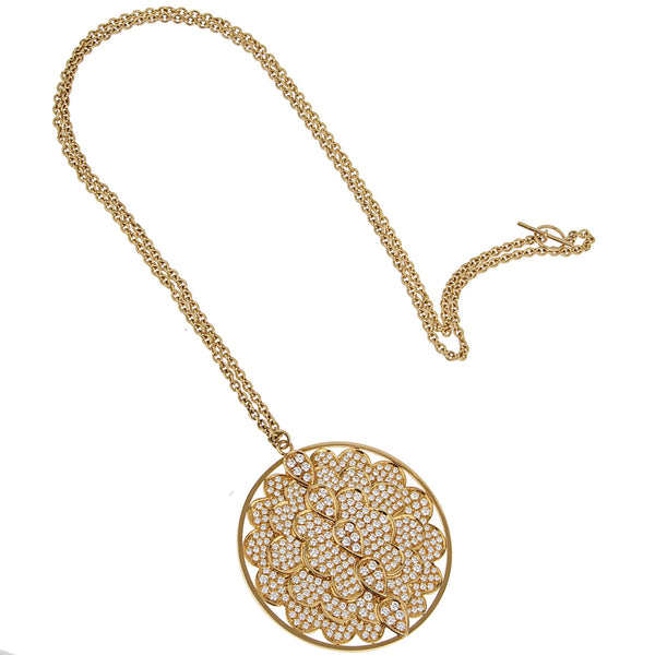 Louis Vuitton Dog Tag White Gold Pendant Necklace – Opulent Jewelers