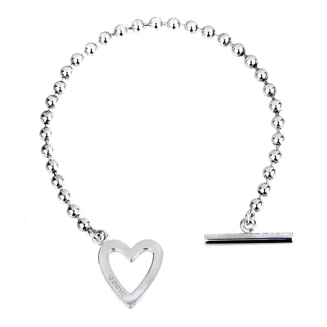 gucci toggle heart bracelet