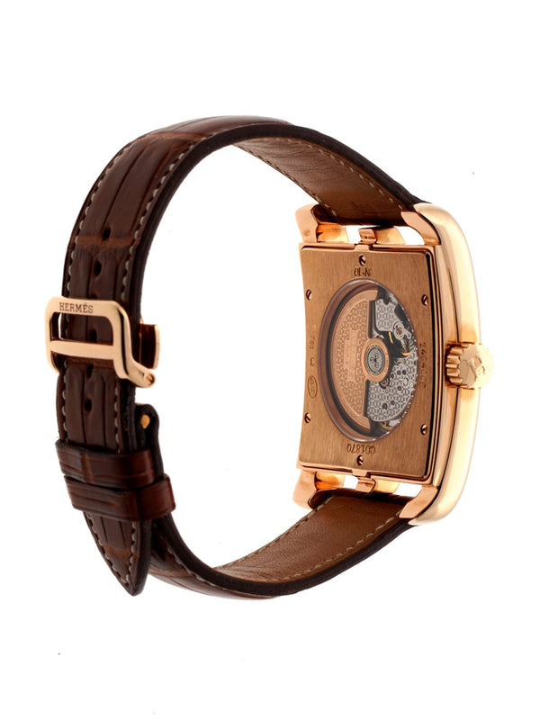 Louis Vuitton Tambour Blossom 35 Rose Gold Diamond Watch – Opulent Jewelers