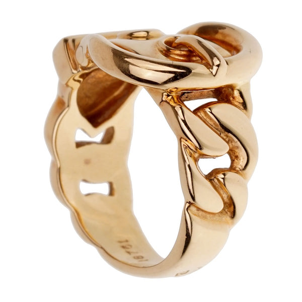 Louis Vuitton Gamble Ring - Gold, Gold-Tone Metal Cocktail Ring
