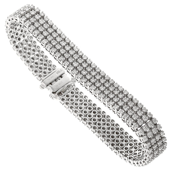 Louis Vuitton Empreinte Bracelet, White Gold Grey. Size NSA