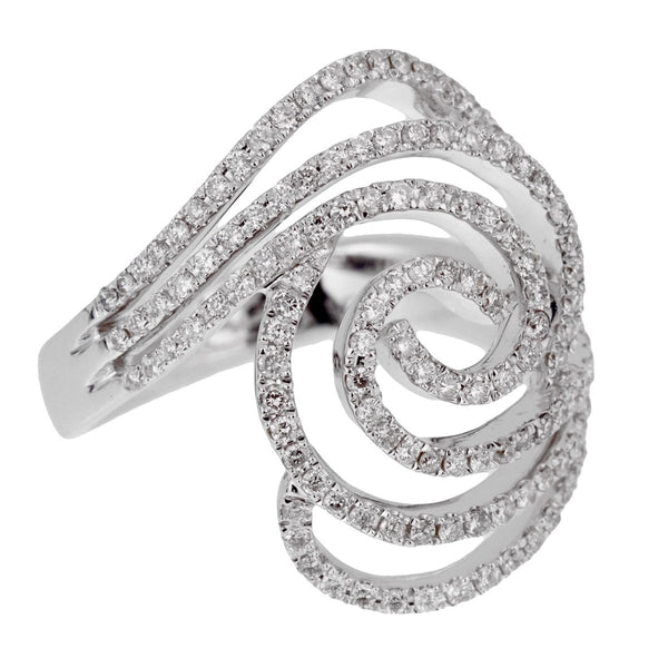 Chaumet Hortensia Diamond Eternity Cocktail Ring