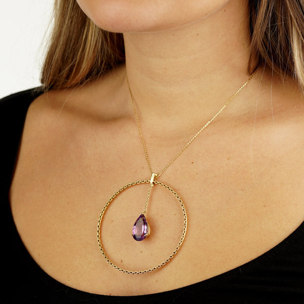 Pomellato Rose Gold Bubble Motif Pendant Necklace