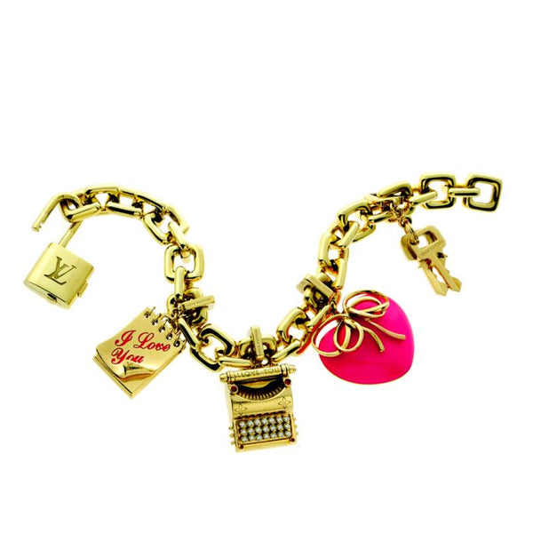 Louis Vuitton Monogram Gold Bangle Bracelet – Opulent Jewelers