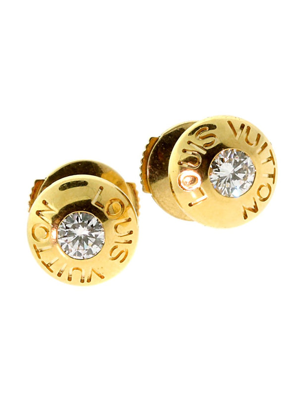 Louis Vuitton, Jewelry, Louis Vuitton Idylle Blossom Ear Stud Yellow Gold  And Diamond Pair