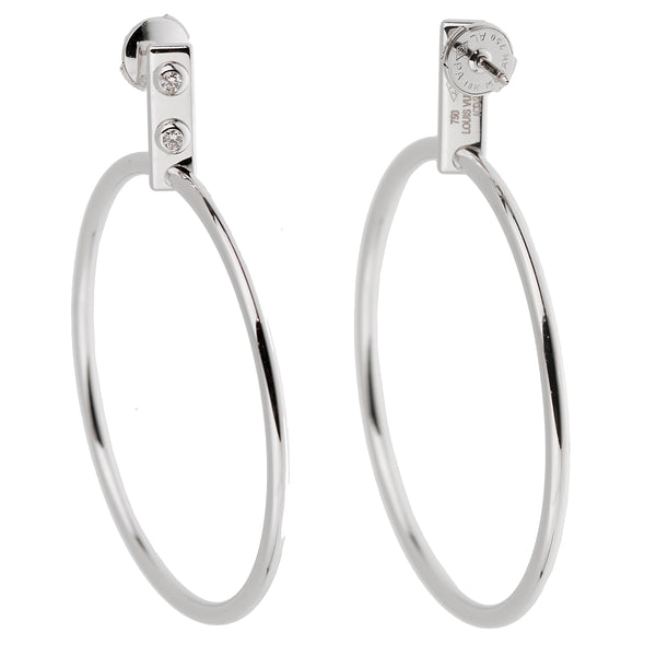 Louis Vuitton Wild V Hoop Earrings