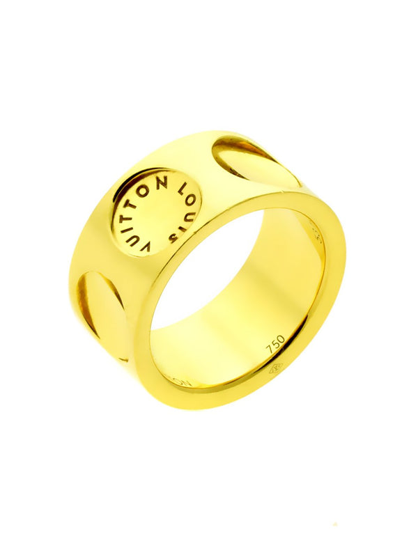 Louis Vuitton Ring Yellow Gold For Sale at 1stDibs