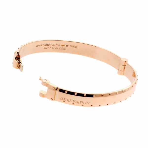 Louis Vuitton Gold Bangle Bracelet at 1stDibs