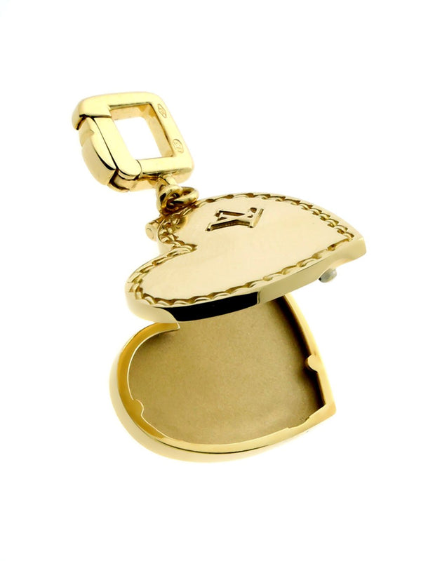 Louis Vuitton Airplane Diamond Charm Gold Pendant – Opulent Jewelers