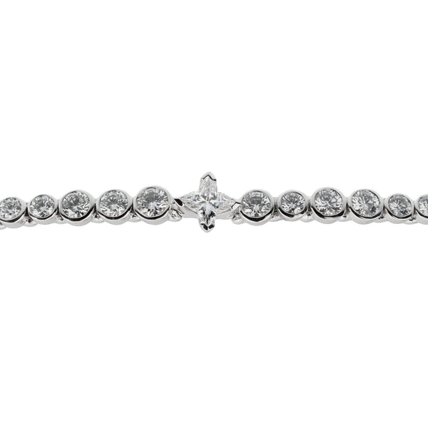 Louis Vuitton Tambour Blossom 35 Rose Gold Diamond Watch