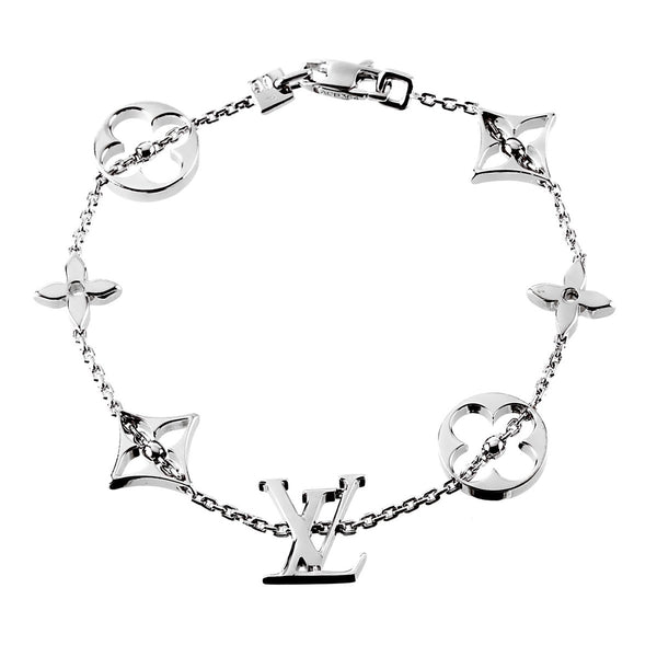 Louis Vuitton High Jewelry Diamond White Gold Tennis Bracelet For Sale –  Opulent Jewelers