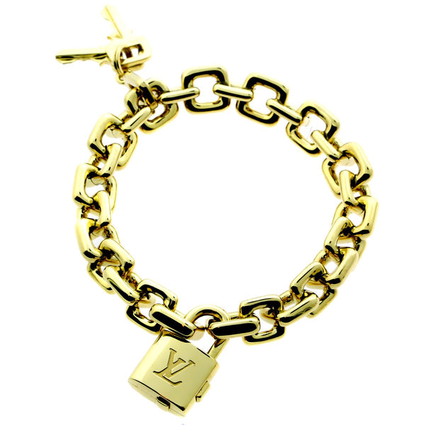 Louis Vuitton Bracelets, Gold