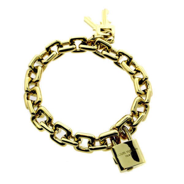 Louis Vuitton, Jewelry, Lv Bracelet 4k Gold For Sale