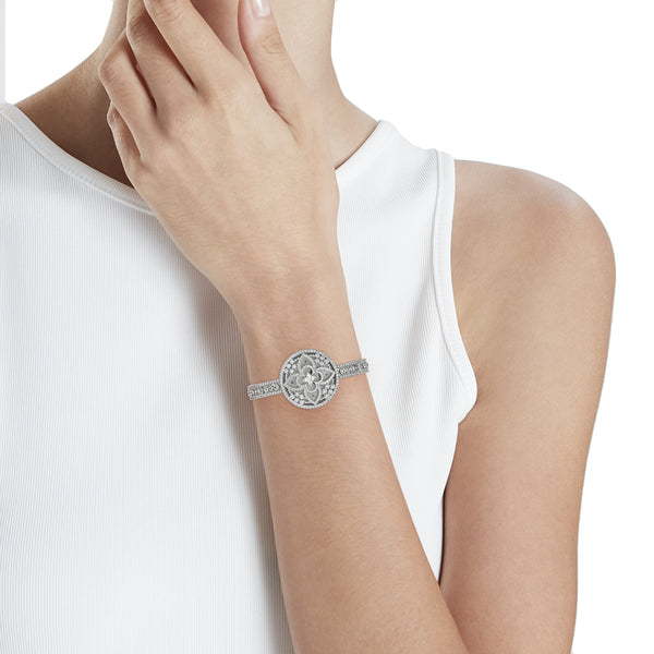 Louis Vuitton High Jewelry Diamond White Gold Tennis Bracelet For Sale –  Opulent Jewelers