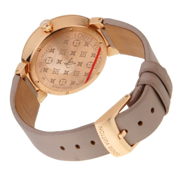 Louis Vuitton Secret White Gold Diamond Womens Watch For Sale at